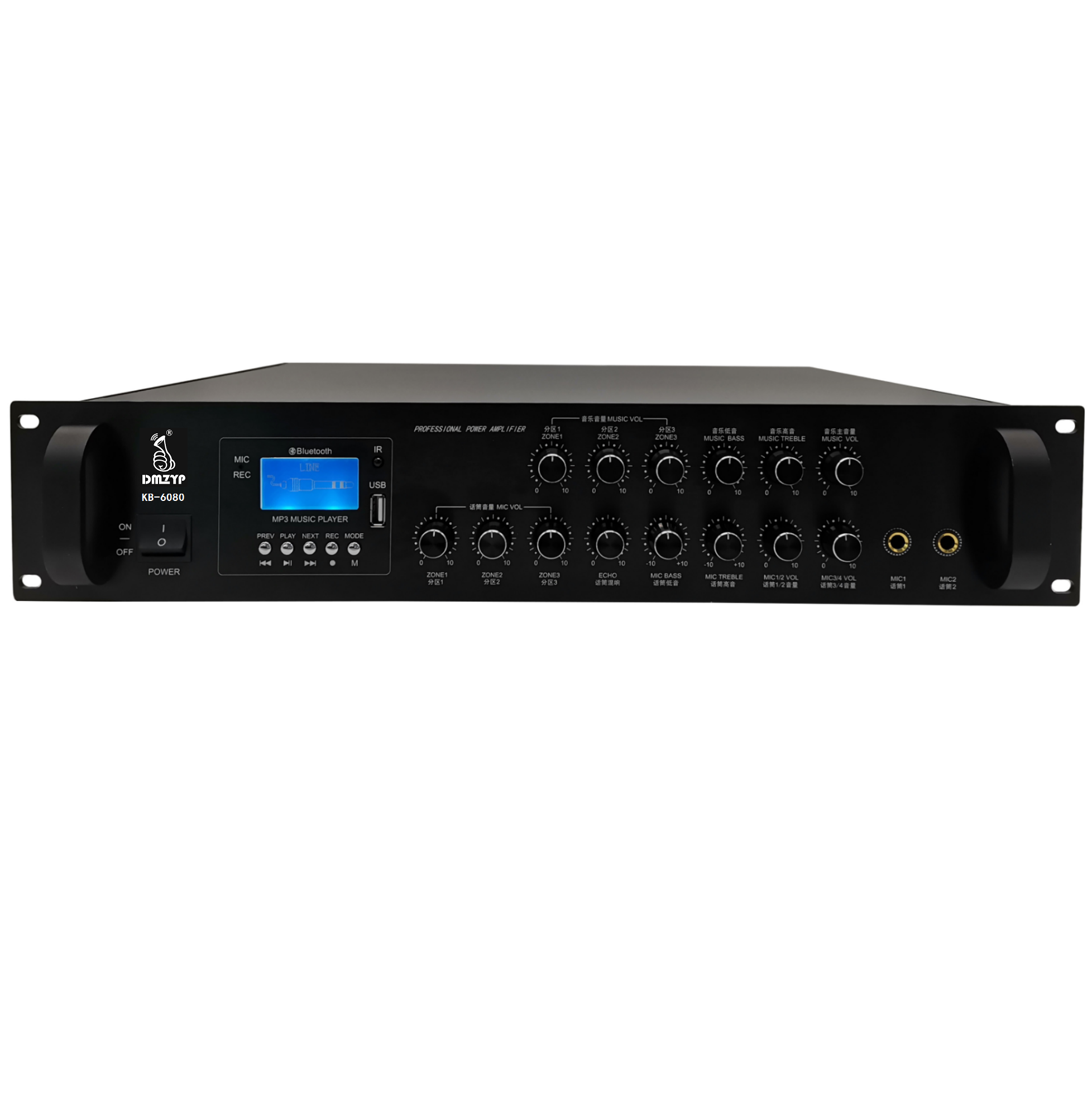 6通道功放KB-6080